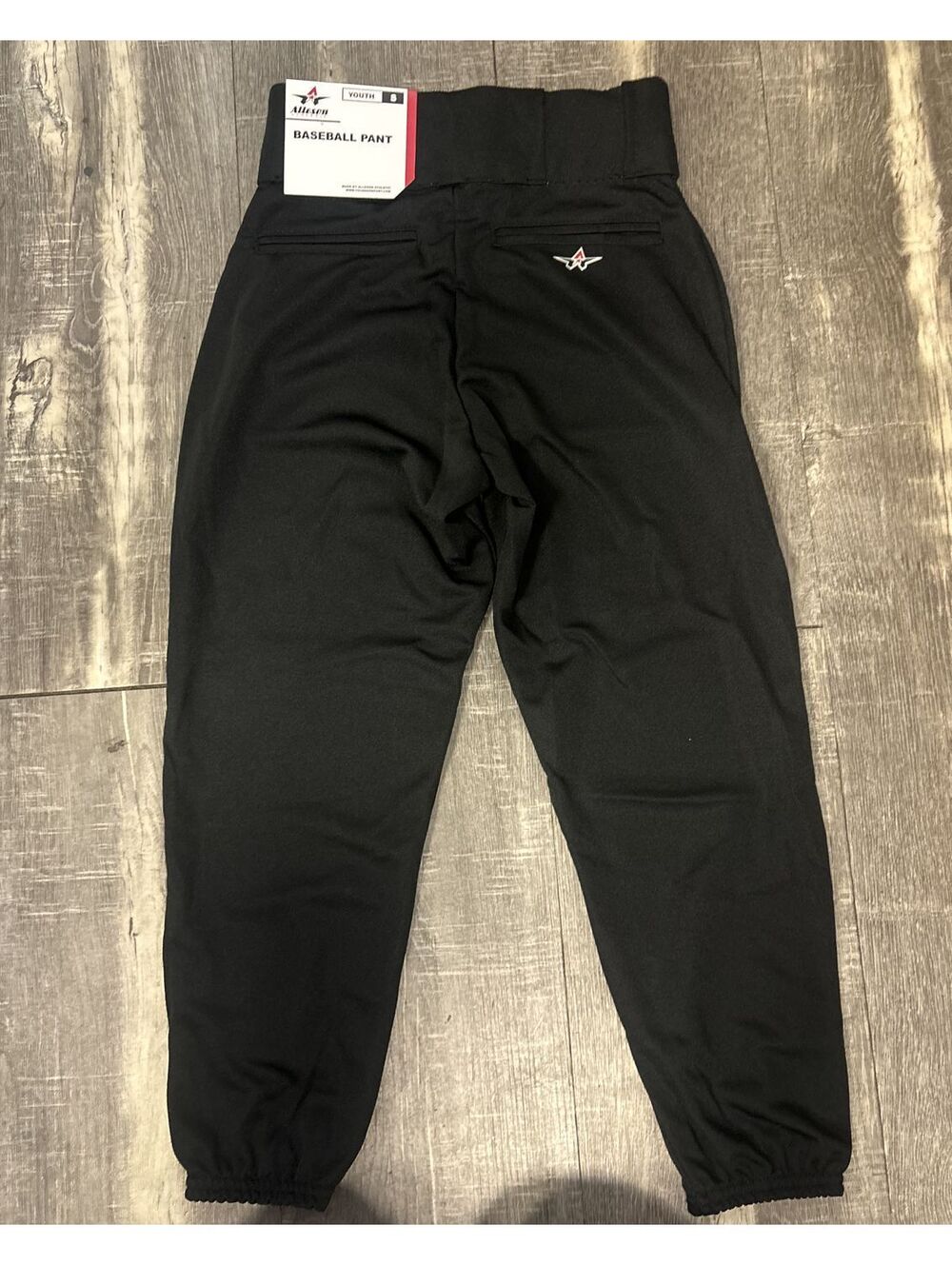 Alleson Athletic Youth Black Baseball Pants Knicker Pants Size Small NEW